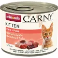 Animonda Carny Kitten 12 x 200 g - Storfe & kalkun