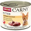Animonda Carny Kitten 12 x 200 g - Fjærkre - cocktail