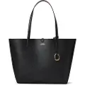 Ralph Lauren for woman. 431795329001 Reversible Tote Medium reversible bag black (OSFA), Casual, Synthetic, Imitation leather, Polyur