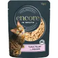 Encore Cat Pouch 16 x 70 g - Tunfisk med reker