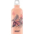SIGG Lucid Florid Shy Pink, 600 ml, Daglig bruk, Grå, Rosa, Aluminium, Voksen, Kvinne
