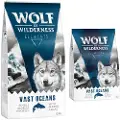 Wolf of Wilderness 2 x 12 kg Wolf of Wilderness "Elements" økonomipakke - Vast Oceans - Fisk