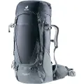 Deuter Futura Air Trek, Topp, Fjellklatring, Sort, Unisex, Polyamid, Polyetersulfon (PES), Sidelomme