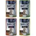 Happy Cat Pouch Meat in Sauce 24 x 85 g - Blanding II