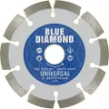 Carat Uni. klinge Ø180mm - Blue Diamond klinge, 10mm segment, tørskæring t/Rillefræser