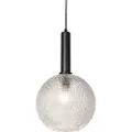 QAZQA Design pendellampe svart med røykglass - Chico