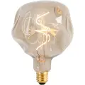 Calex E27 Dimbar LED-pære G125 Bronse 4W 120lm 1800K