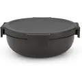 Brabantia Make & Take, Lunsjbeholder, Voksen, Grå, Plast, Monokromatisk, Rund