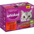 Whiskas Megapakke Whiskas 1+ Adult porsjonsposer 24 x 85/100 g - Klassisk utvalg i saus (24x85g)