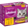 Whiskas Megapakke Whiskas 1+ Adult porsjonsposer 24 x 85/100 g - Fjærfeutvalg i saus (24x85g)