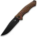 Bestech Keen II - Blackwash - G10, oransje, svart