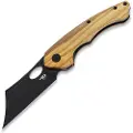 Bestech Skirmish - Blackwash - Olivewood foldekniv