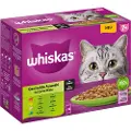 Whiskas Senior Porsjonsposer 12 x 100/85 g - 7+ Blandet utvalg i saus (12 x 85 g)