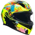 AGV K3 Rossi Winter Test 2019 E2206 Mplk Fullface-hjelm