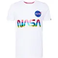 Alpha industries Nasa Refl. Metal Kortarmet T-skjorte