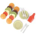 Dantoy BIO plast burger-sæt 19 dele