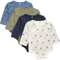 Pippi Wrap Ao Printed Langarmet Body 4 Enheter