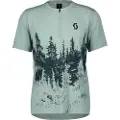 SCOTT Trail Flow Zip Kortskjortet Enduro-sykkeltrøye
