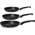 EDM Sett Med Basis Stekepanner Med Nonstick-belegg 3 Enheter