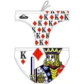 Turbo King Of Hearts Badetrusser
