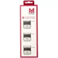 Moser 1801-7010, Festetilbehør, 4,5 mm, Sort, Rustfritt stål, Moser, MOSER/WAHL and ERMILA cord/cordless clippers with type 1854, 1870, 1871, 1872, 1874, 1876, 1877,..., 12 stykker