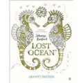 Penguin Life Lost Ocean Artist's Edition: An Inky Adventure and Coloring Book for Adults: 24 Drawings to Color and Frame