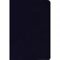 Zondervan NIV, Thinline Bible, Bonded Leather, Navy, Red Letter Edition