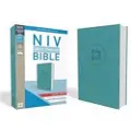 Zondervan NIV, Value Thinline Bible, Large Print, Imitation Leather, Blue