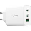 J5CREATE 65W GaN 3-Port Charger