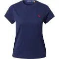 Ralph Lauren for woman. 211898698006 Logo T-shirt blue (S), Casual, Cotton, Short sleeve