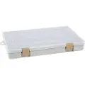 Westin W3 Tackle Box 36x22,5x4,8cm Grey/Clear