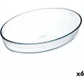 Ô cuisine Oval Stekeform 35x25x7 Cm 6 Enheter