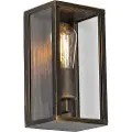 QAZQA Vintage vegglampe antikk gull 26 cm IP44 - Charlois