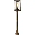 QAZQA Vintage utendørs gulvlampe antikk gull 100 cm IP44 - Charlois