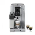 De'Longhi Dinamica Plus ECAM370.95.S - Automatisk kaffemaskin med melkeskummer - 19 bar - sølv