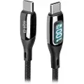 SBS TECABLETCCLED100WK, 1 m, USB C, USB C, 480 Mbit/s, svart