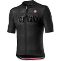 Castelli Giro Italia Heritage Maglia Nera Kort Ermet Trøye