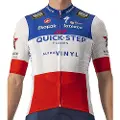 Castelli Quick-step Competizione Kort Ermet Trøye