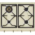 Smeg Srv864pogh 60 Cm Gasskomfyr 4 Brennere