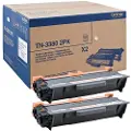 Brother Tn-3380 Toner 2 Enheter