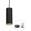 QAZQA Smart pendellampe svart inkl. WiFi GU10 - Tubo