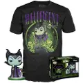 Funko POP! Pop! Disney-skurker Maleficent T-skjorte Med Korte Ermer