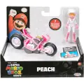 JAKKS Pacific Mario-filmen Peach Med Kartfigur