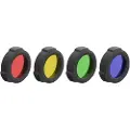 Led Lenser Ledlenser lommelykt med Ledlenser 47 mm filtre for H15R Core, H15R Work