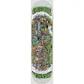 Creature Baekkel Bar Crawl SM 8.0" Skateboard Deck mønster
