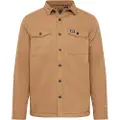Superdry Vintage Borg Lined Miller Skjorte Med Lange Ermer