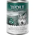 Wolf of Wilderness Økonomipakke Wolf of Wilderness "The Taste Of" 24 x 400 g - The Taste Of The Mediterranean