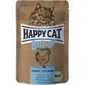 Happy Cat økologisk Pose 6 x 85 g - økologisk Kylling