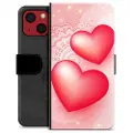 Mtp Products iPhone 13 Mini Premium Lommebok-deksel - Love