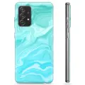 Mtp Products Samsung Galaxy A52 5G, Galaxy A52s TPU-deksel - Blå Marmor
